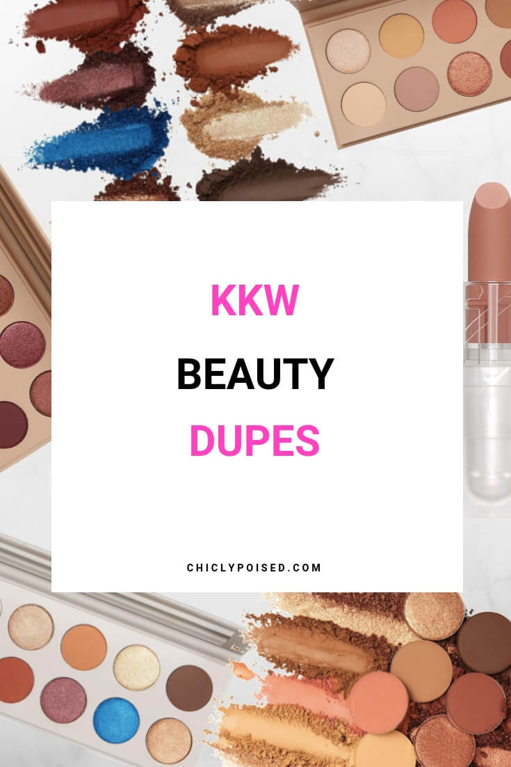 KKW Beauty Dupes Found