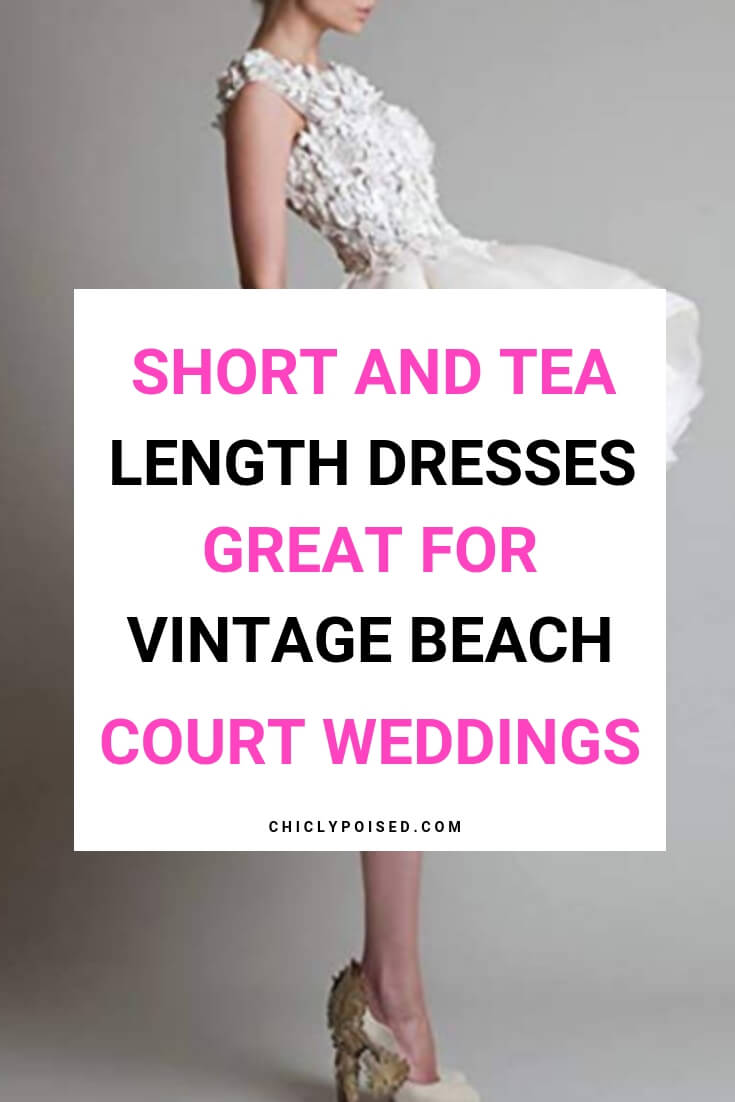 Short Wedding Dresses And Tea Length Wedding Dresses